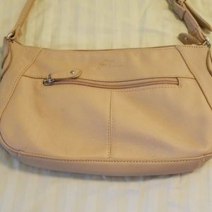 Tan handbag